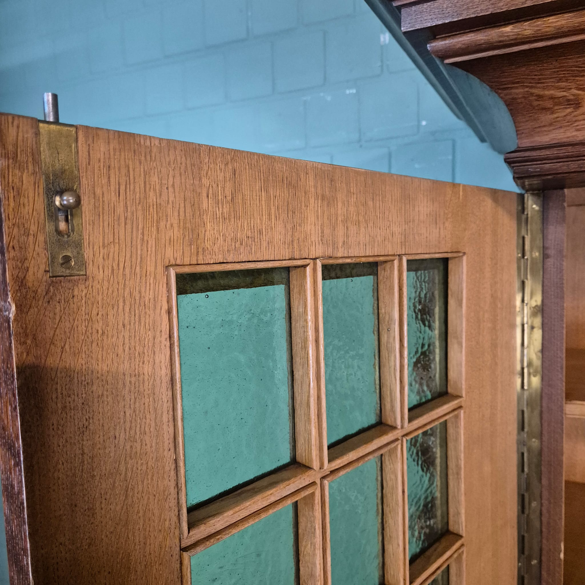 Vitrine Kast Neo-barok 1910 Eiken - Afbeelding 21