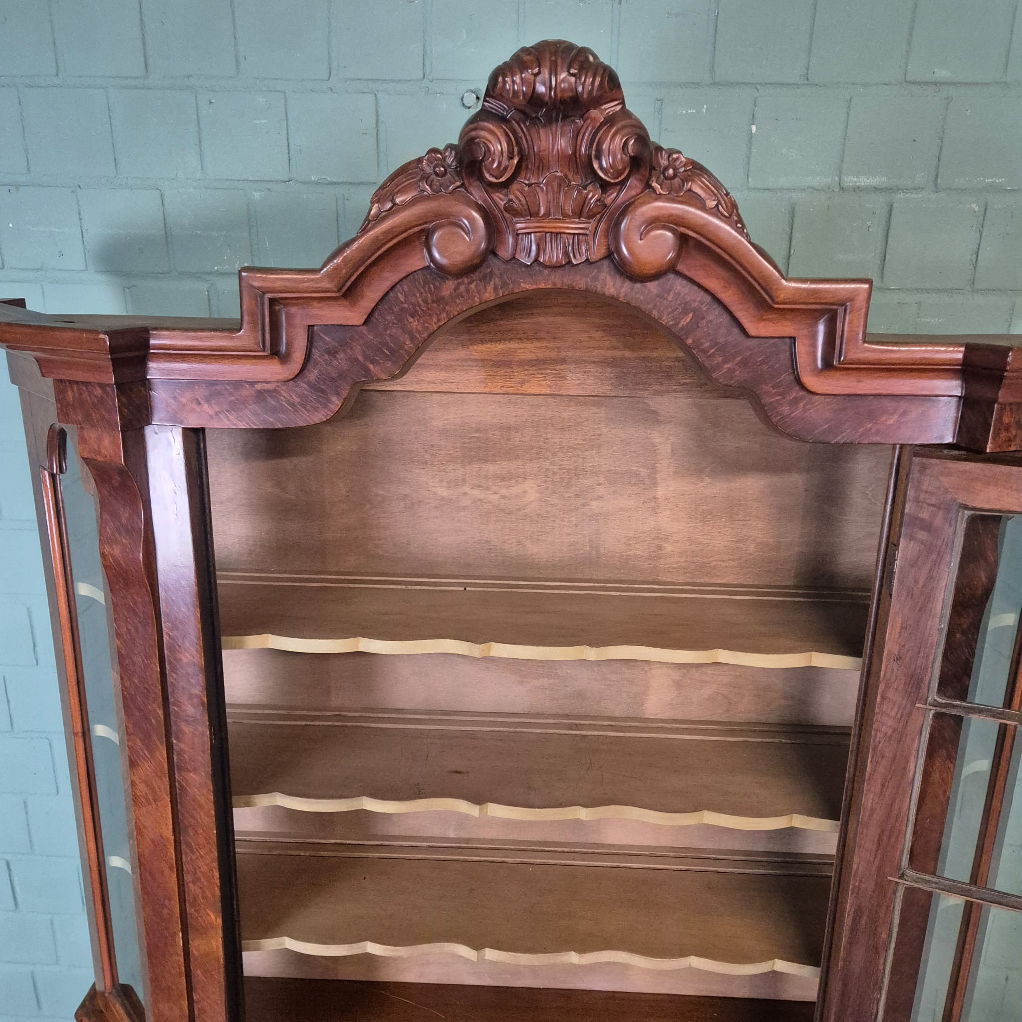 Vitrine Kast Neo-barok Noten 1,43 m - Afbeelding 20