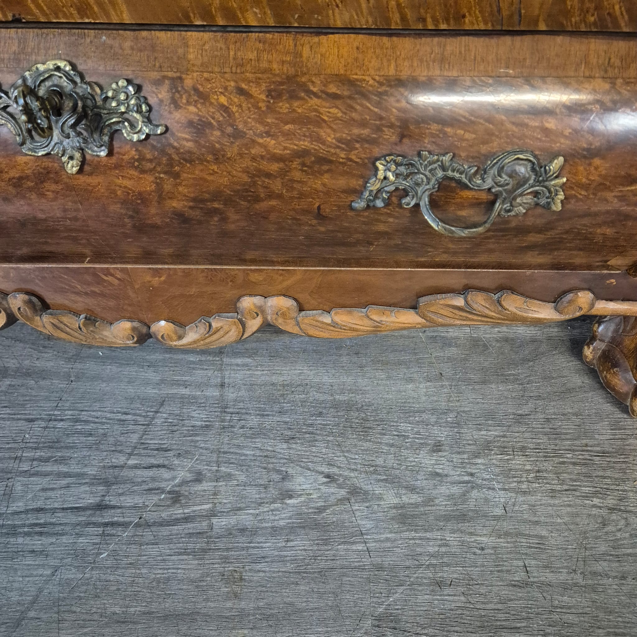 Vitrine Kast Neo-barok Noten 1,43 m - Afbeelding 11