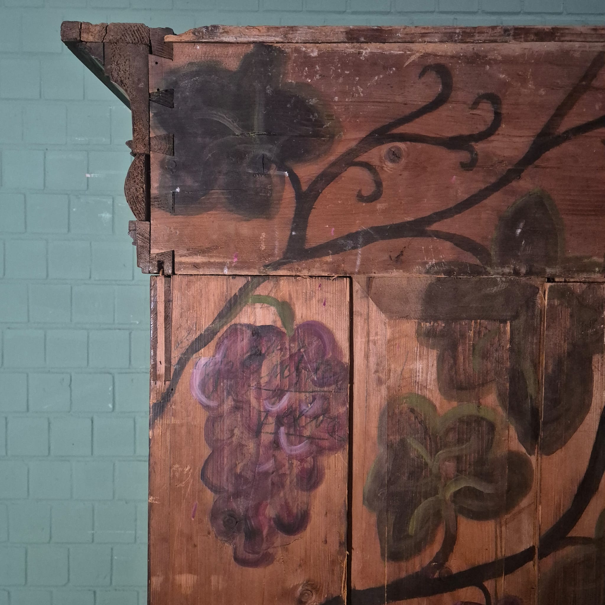 Kast Vitrine Neo-barok 1860 Noten - Afbeelding 21