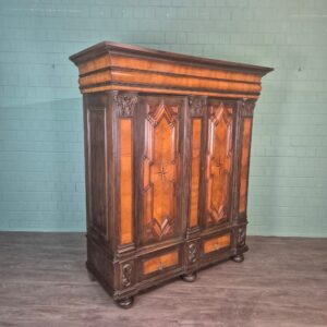 Kast Vitrine Neo-barok 1860 Noten