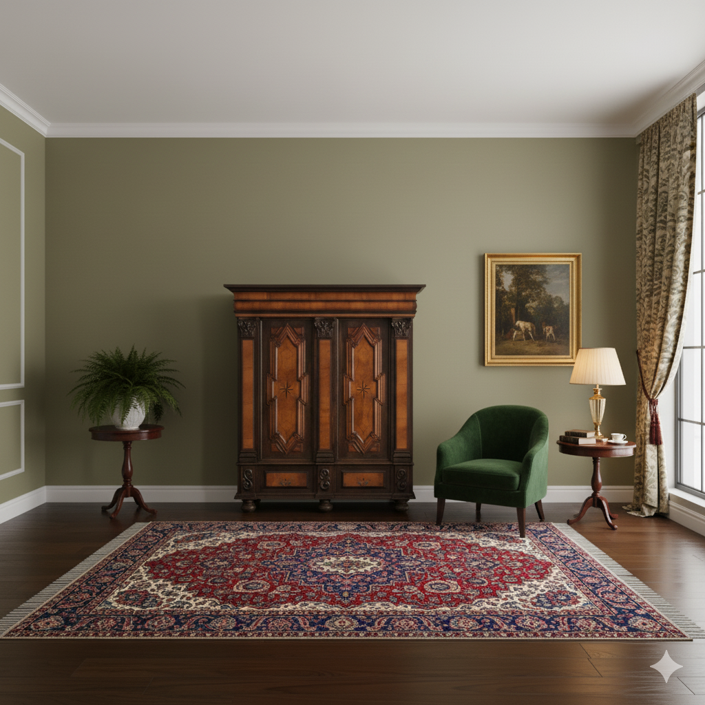 Kast Vitrine Neo-barok 1860 Noten - Afbeelding 2