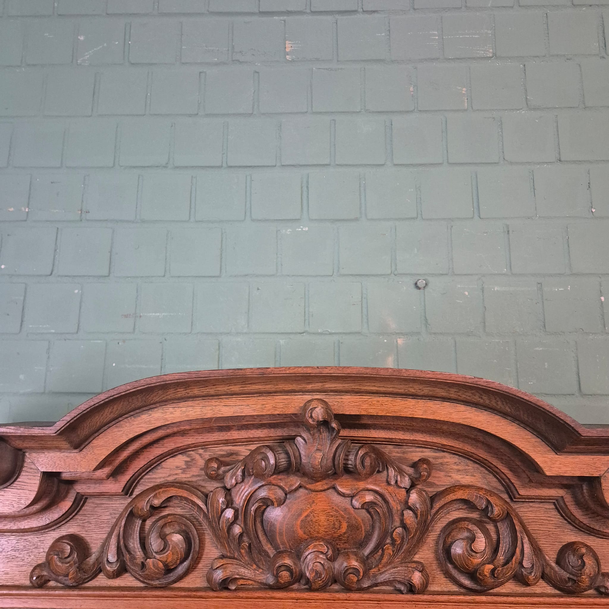 Kast Neo-barok 1920 Eiken - Afbeelding 14