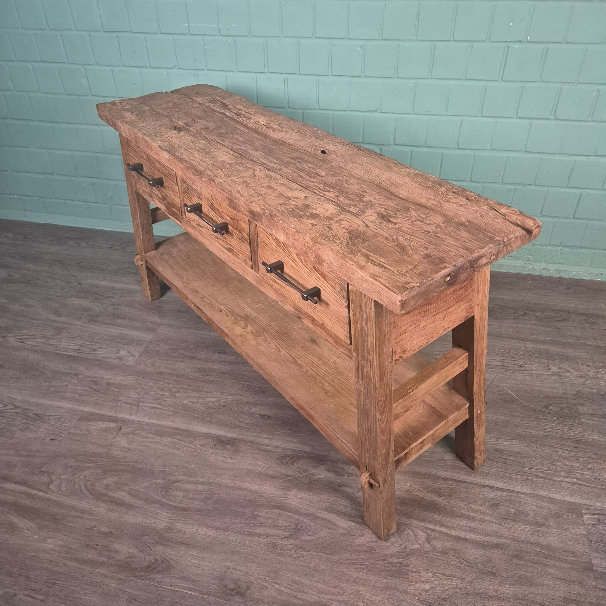 Sidetable Teak 1,40 m - Afbeelding 4