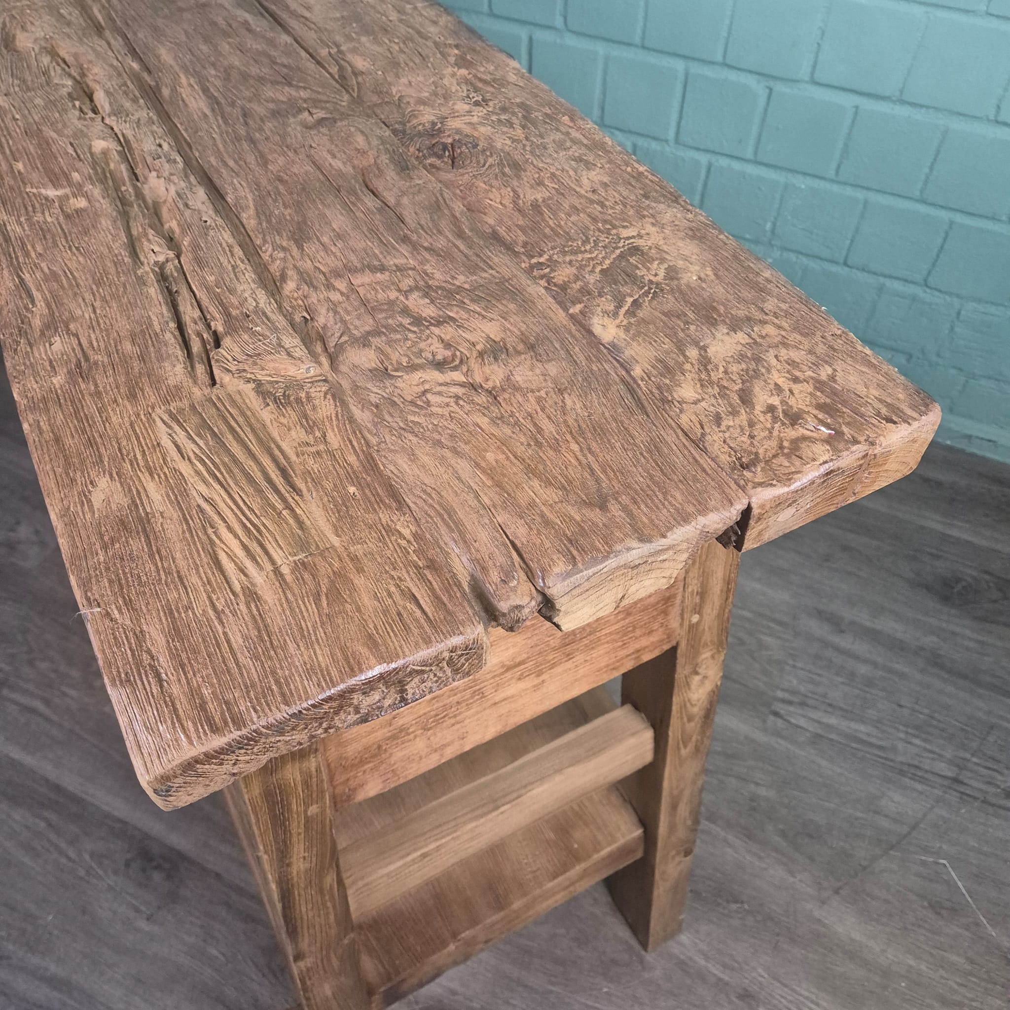 Sidetable Teak 1,40 m - Afbeelding 9