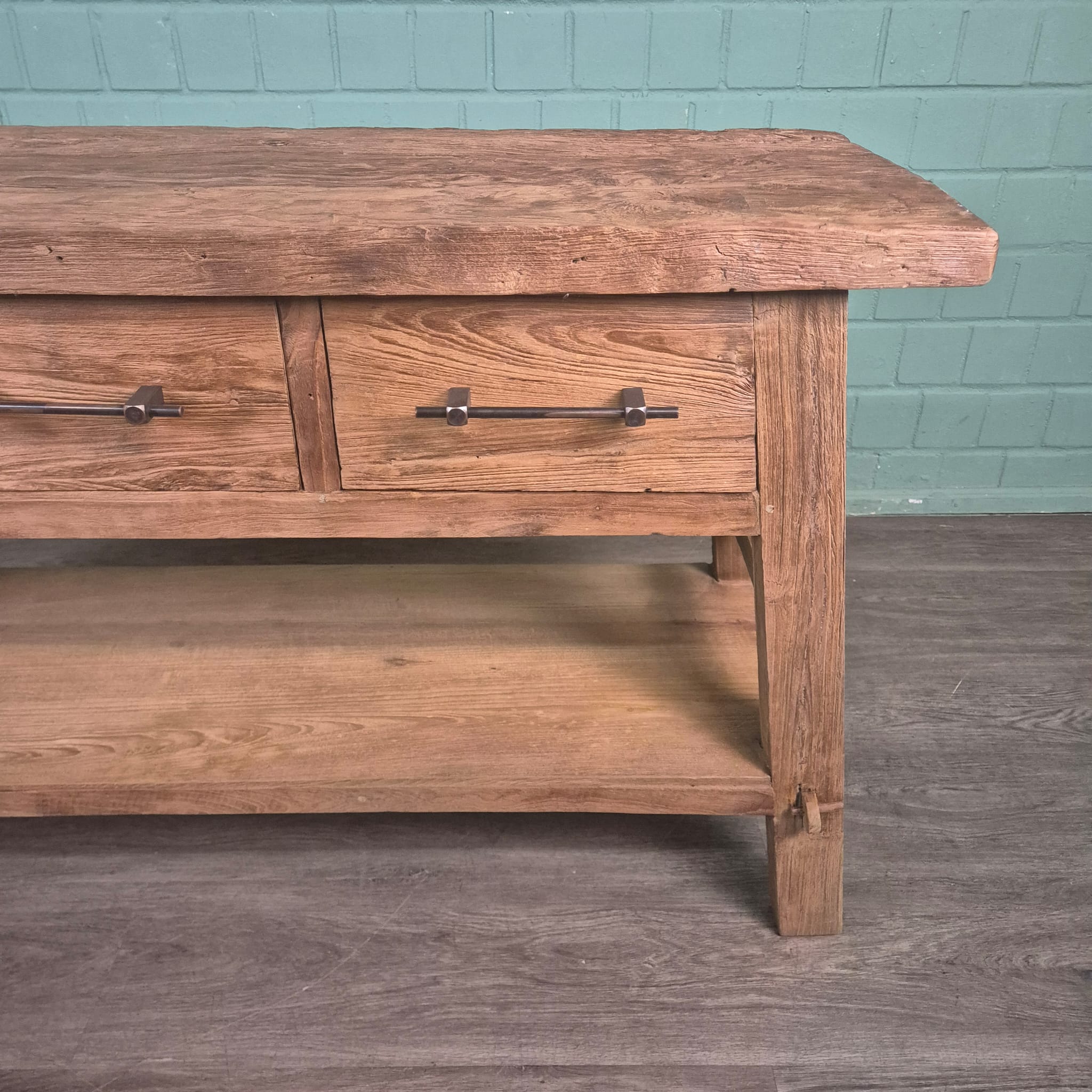 Sidetable Teak 1,40 m - Afbeelding 6