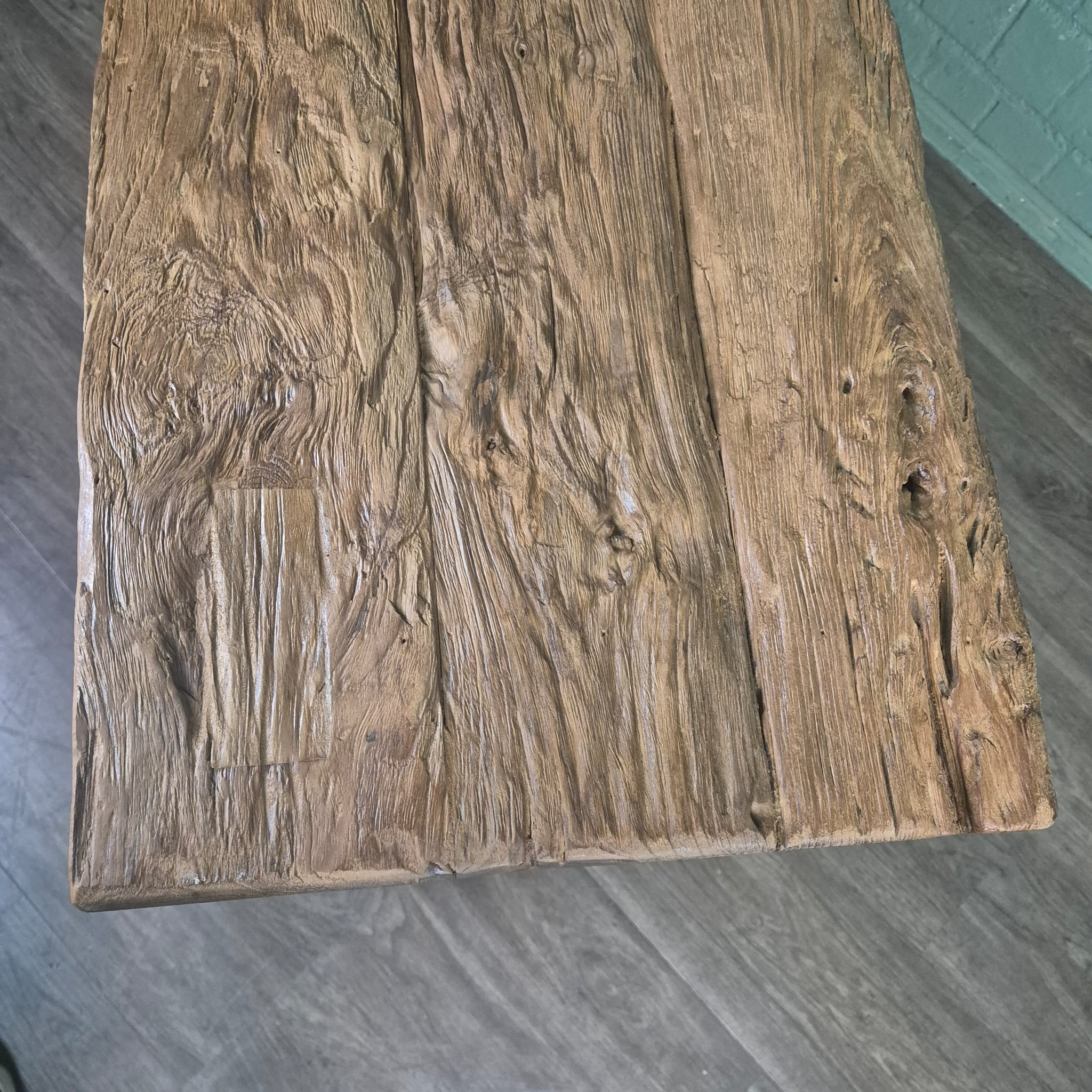 Sidetable Teak 1,40 m - Afbeelding 8