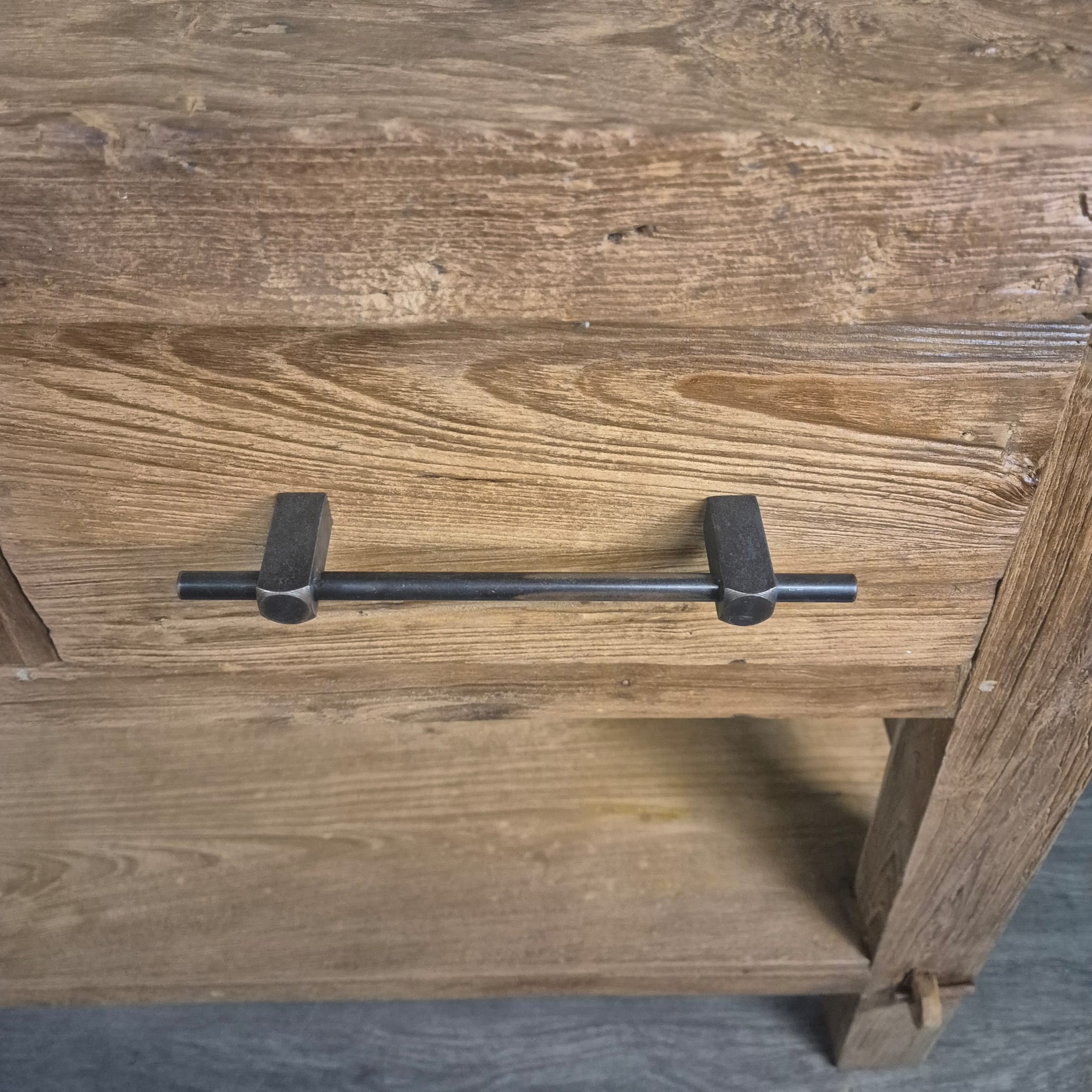 Sidetable Teak 1,40 m - Afbeelding 7