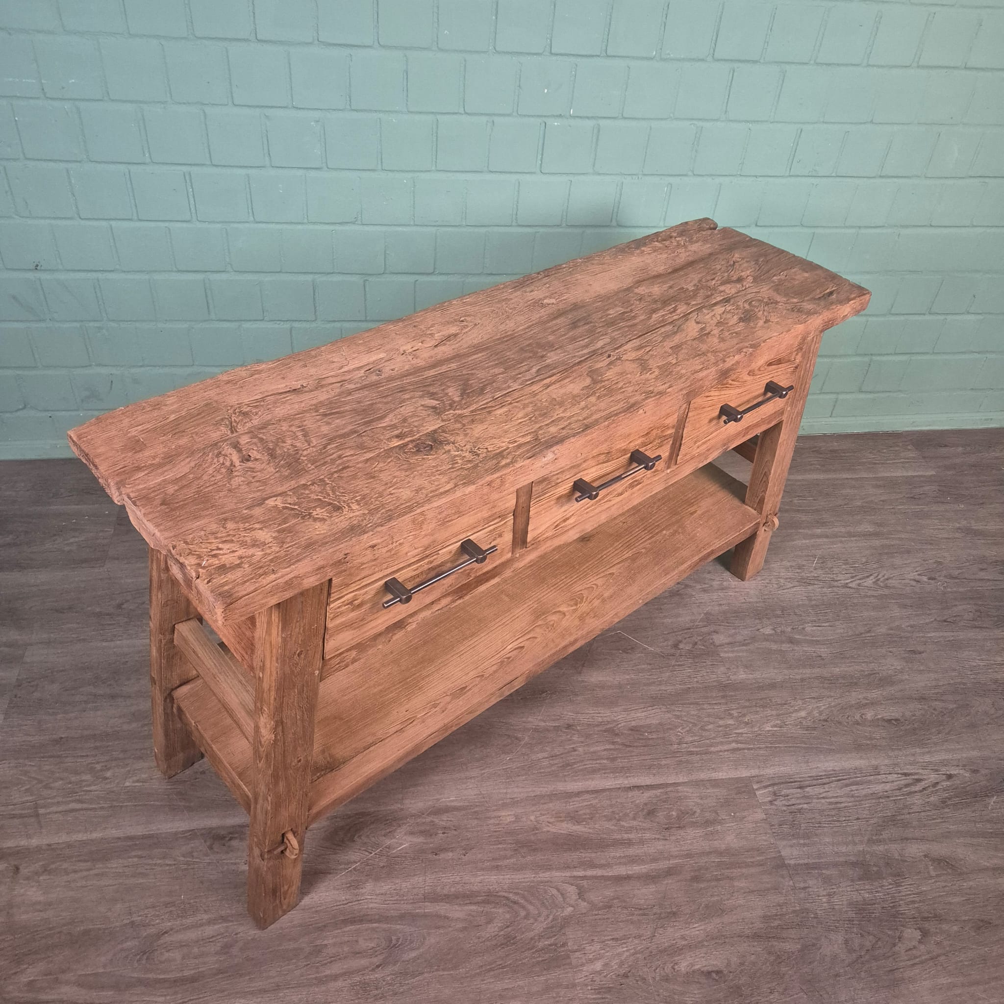Sidetable Teak 1,40 m - Afbeelding 3