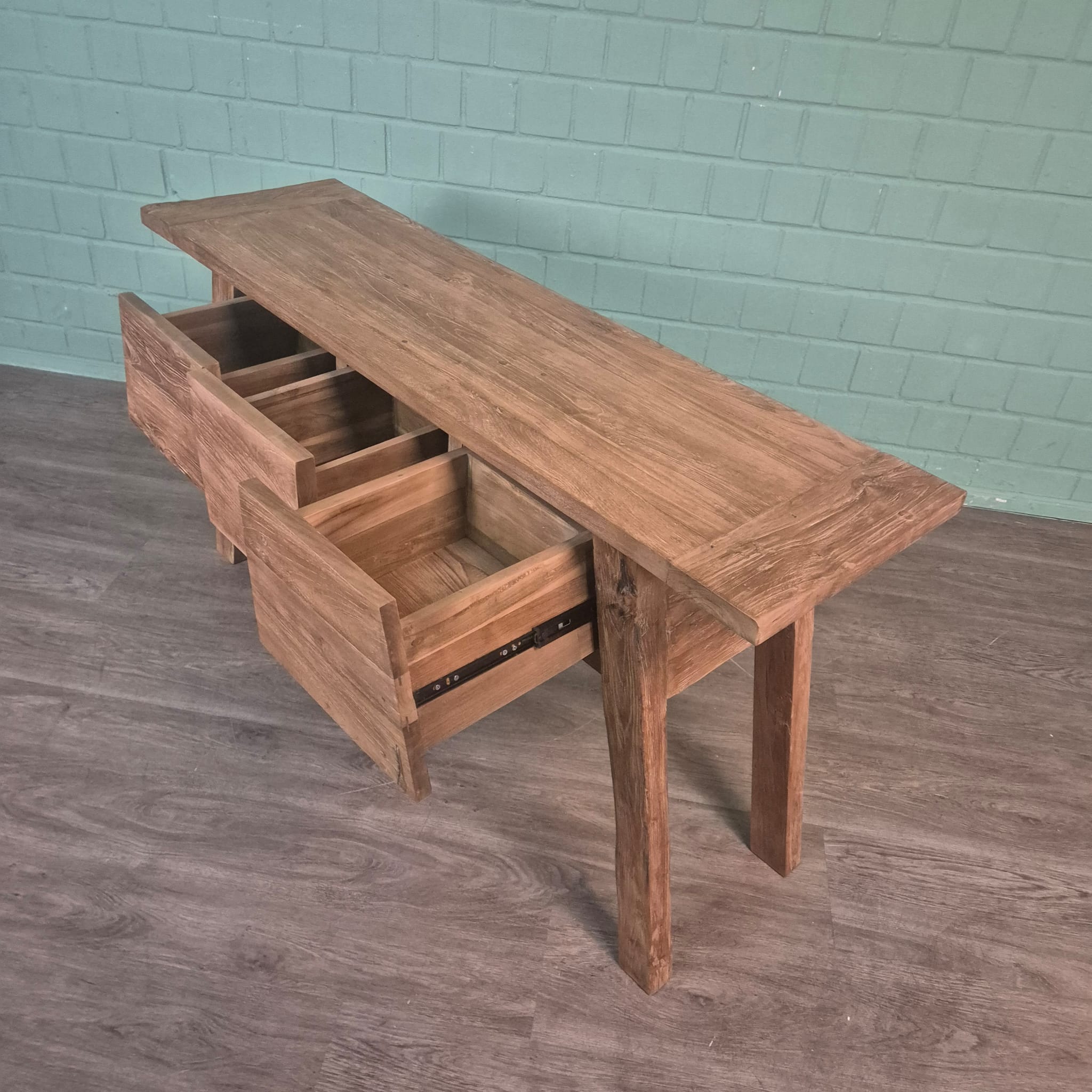 Sidetable Teak 1,40 m - Afbeelding 9