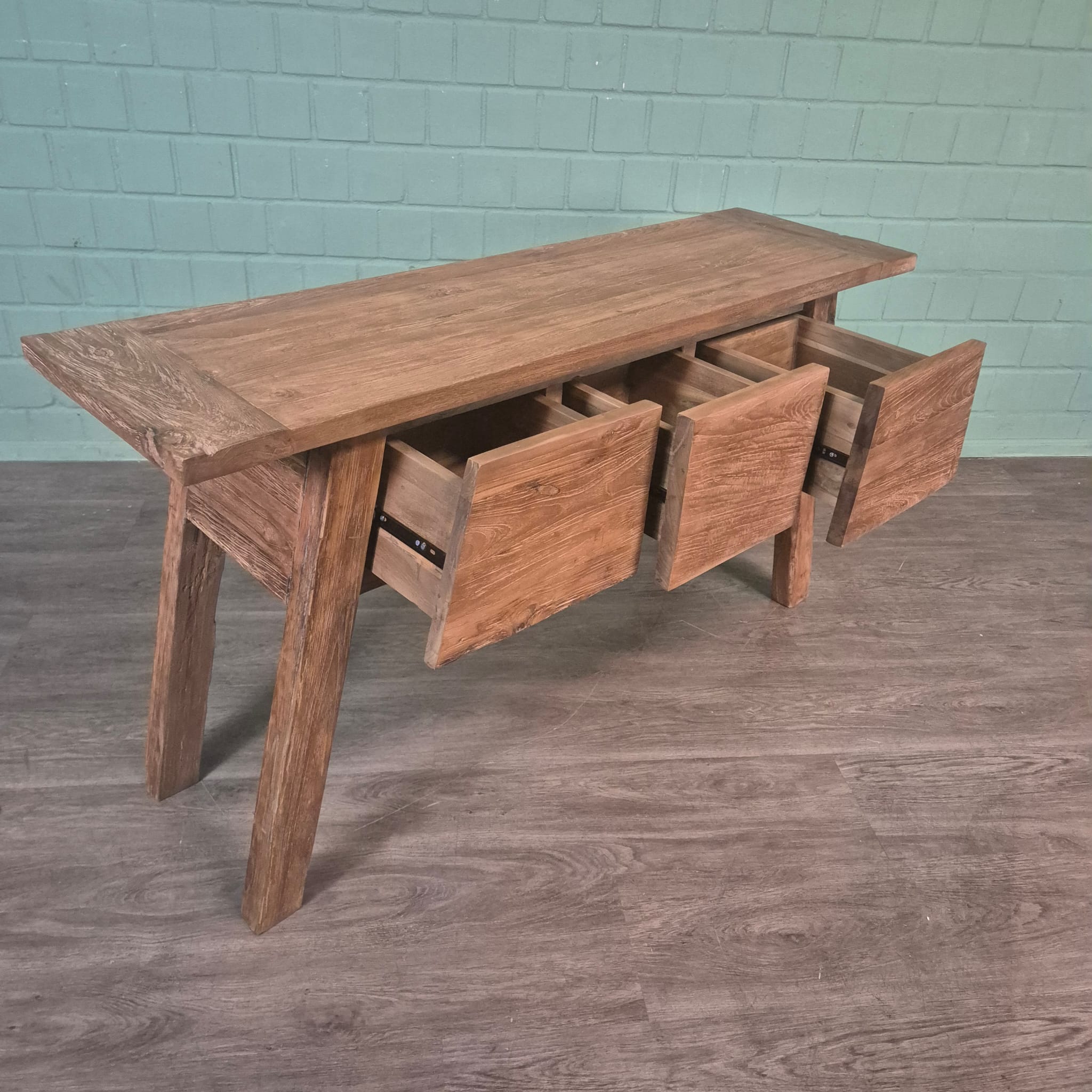 Sidetable Teak 1,40 m - Afbeelding 8