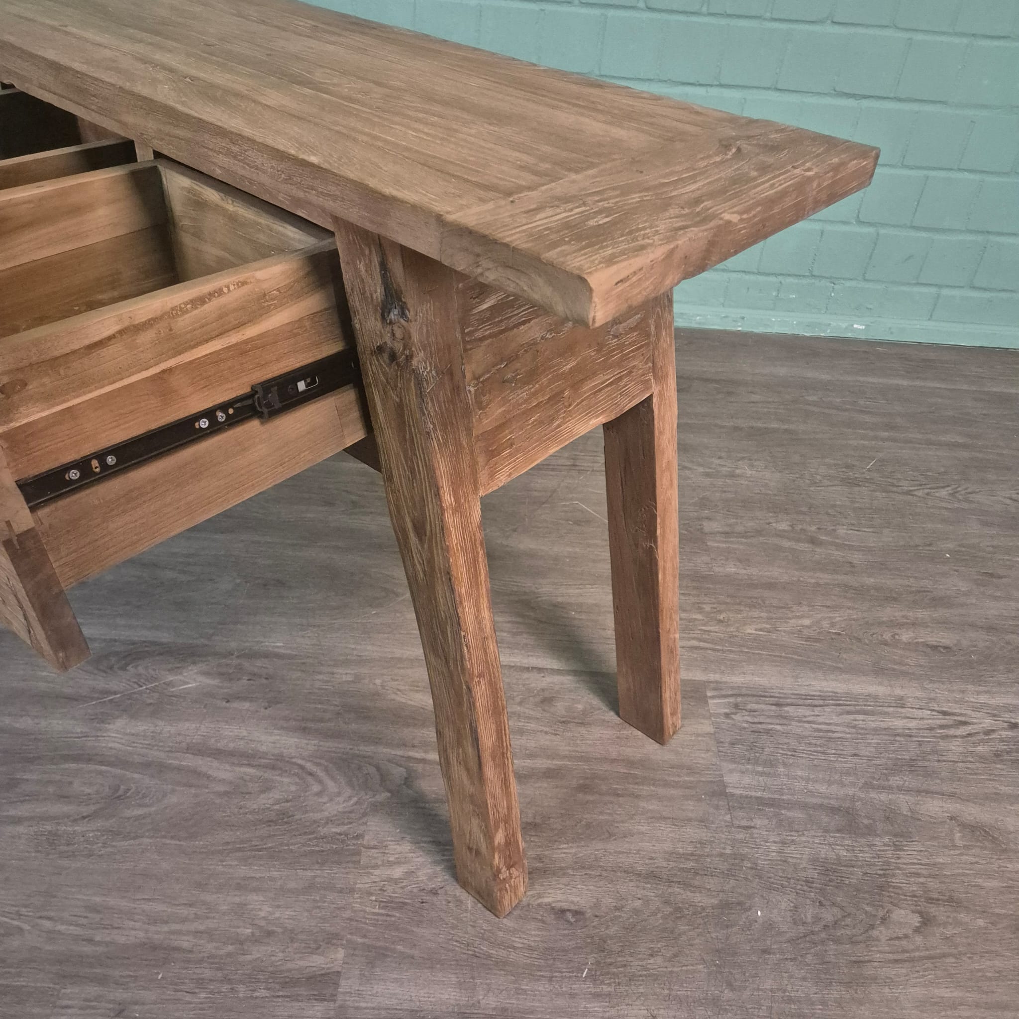 Sidetable Teak 1,40 m - Afbeelding 10