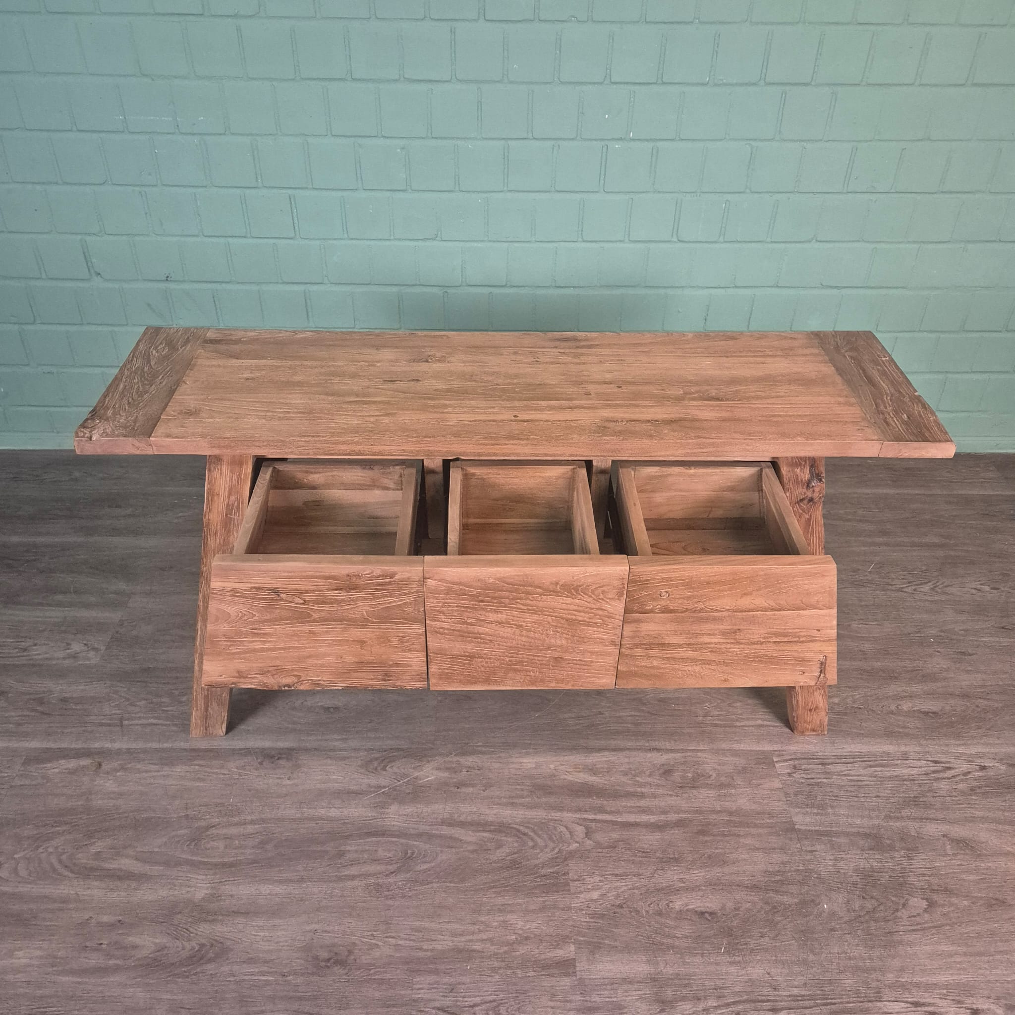Sidetable Teak 1,40 m - Afbeelding 5