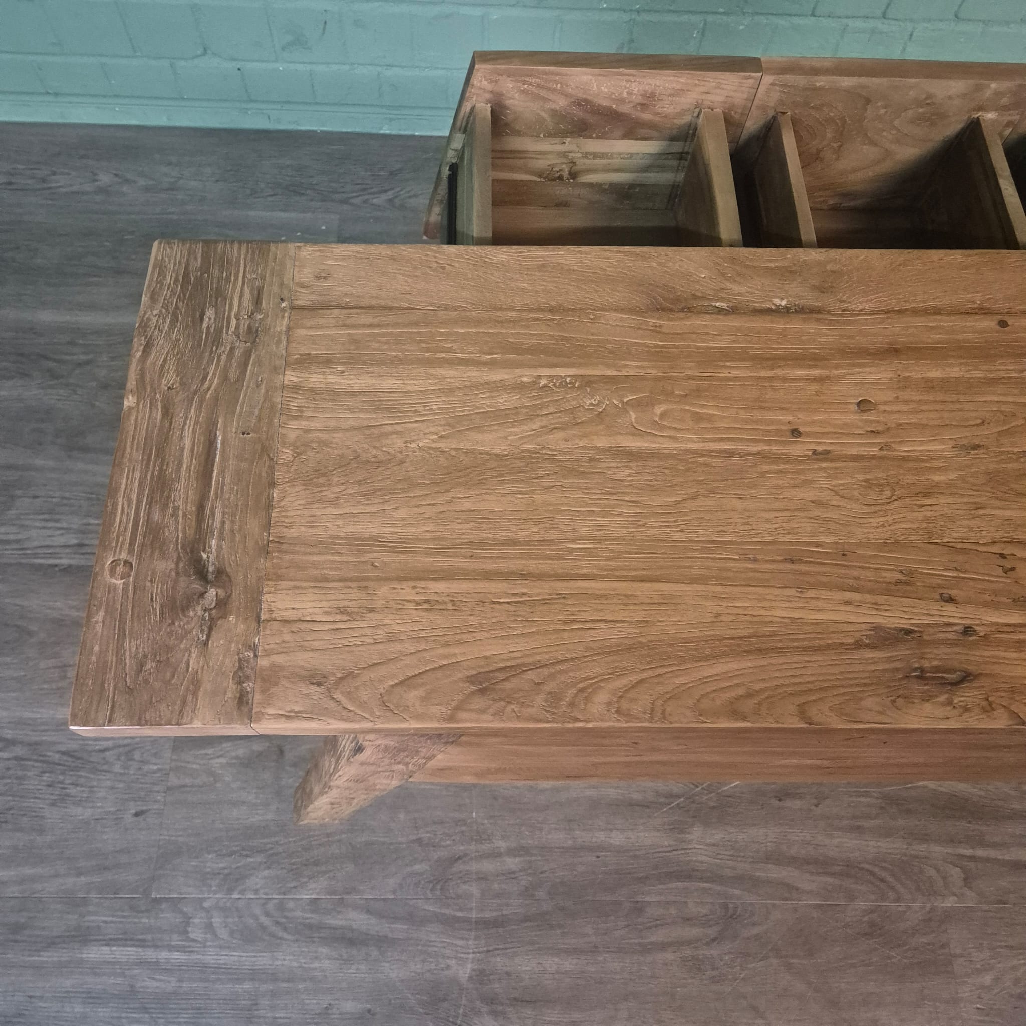 Sidetable Teak 1,40 m - Afbeelding 14