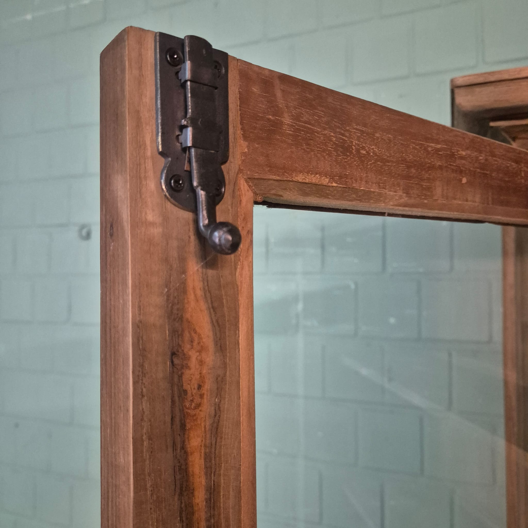 Vitrinekast 1,14 m Teak - Afbeelding 16