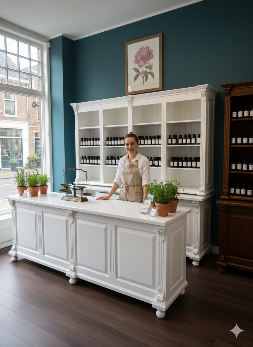 Toonbank & Winkelkast Celine 2,50 m - Afbeelding 2