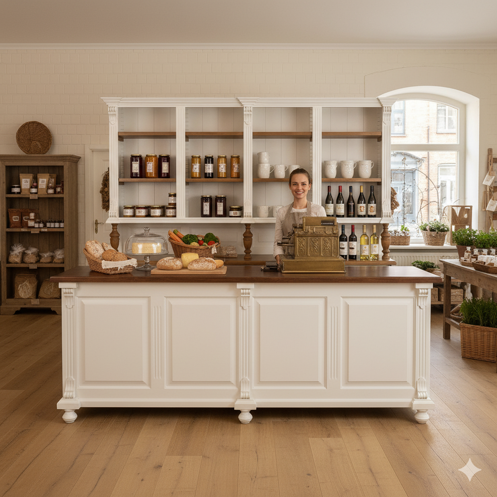 Winkelkast + toonbank model Mirjam 2.50m - Afbeelding 2