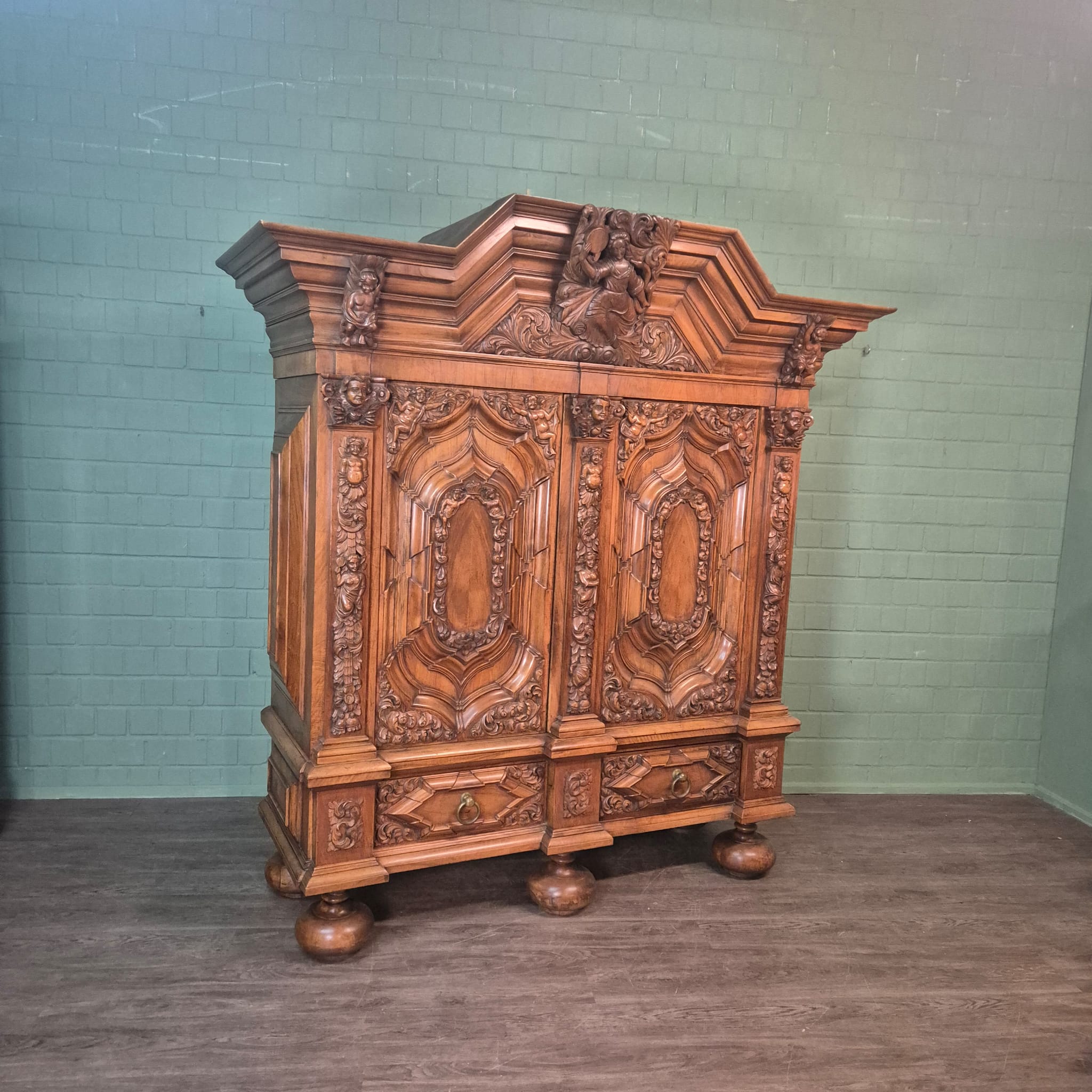 Danziger Barokkast Historisme 1870 Noten - Afbeelding 4