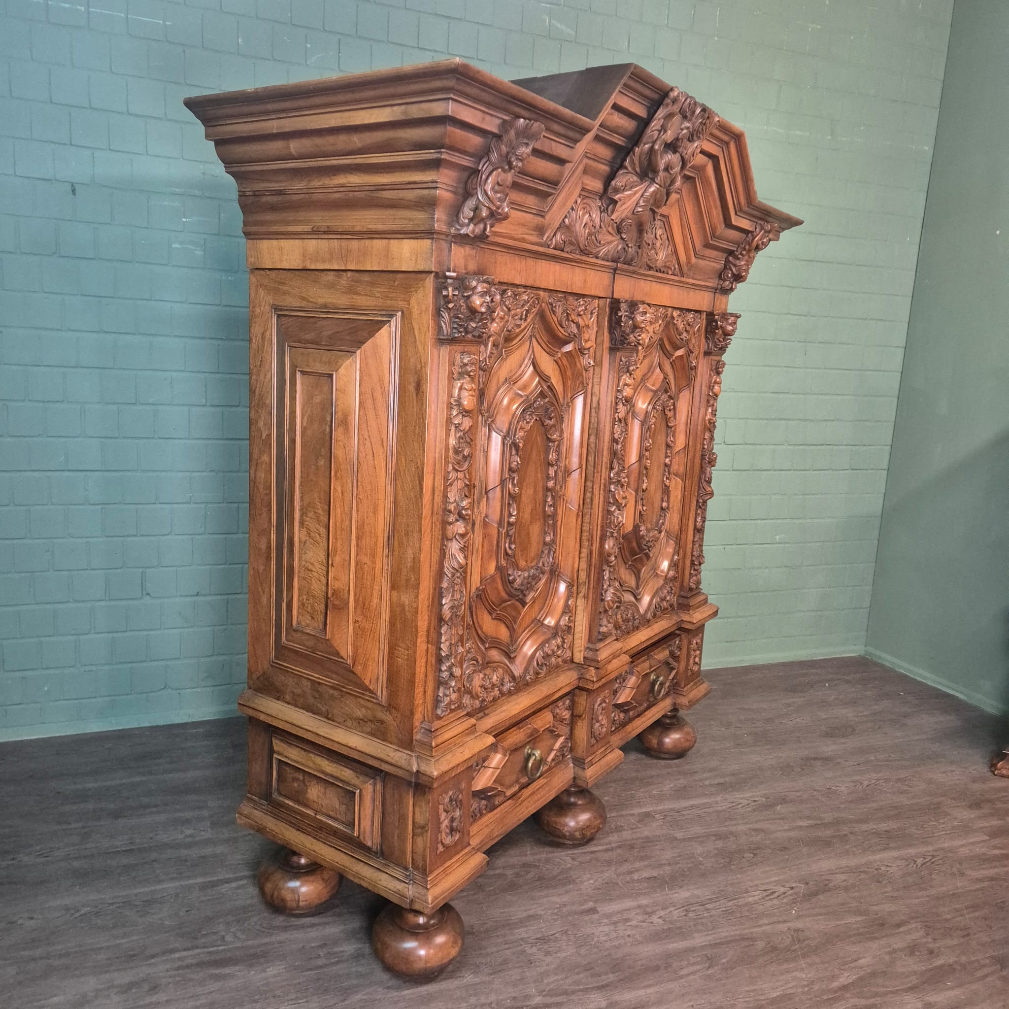 Danziger Barokkast Historisme 1870 Noten - Afbeelding 6