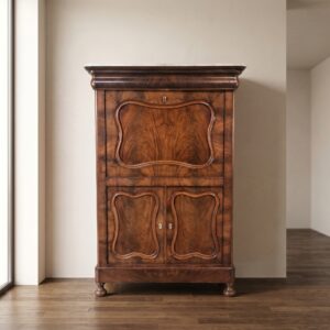 Secretaire Biedermeier 1850 Mahonie
