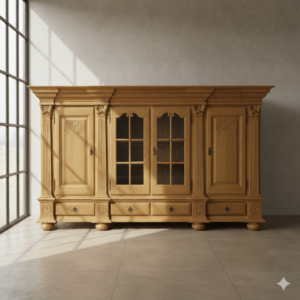 Vitrine Eiken 3,07 m