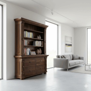 Ladenregal Anna Teakholz 1,70 m