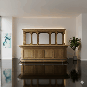 Engelse Bar Counter Teak 3.60 mtr