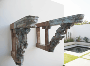 Houten steun Olifant Teak