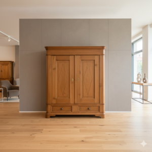 Kledingkast Kast Biedermeier 1820 Eiken