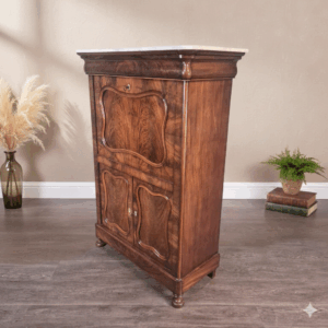 Secretaire Biedermeier 1850 Mahonie