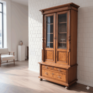 Boekenkast Vitrine Gründerzeit 1880 Noten