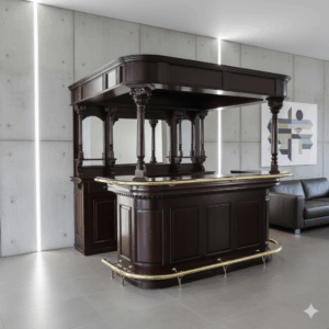 Homebar Luifelbar Mahonie 2,35 m