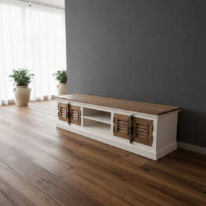 Lowboard TV-Meubel Louvre Teak 2,01 m