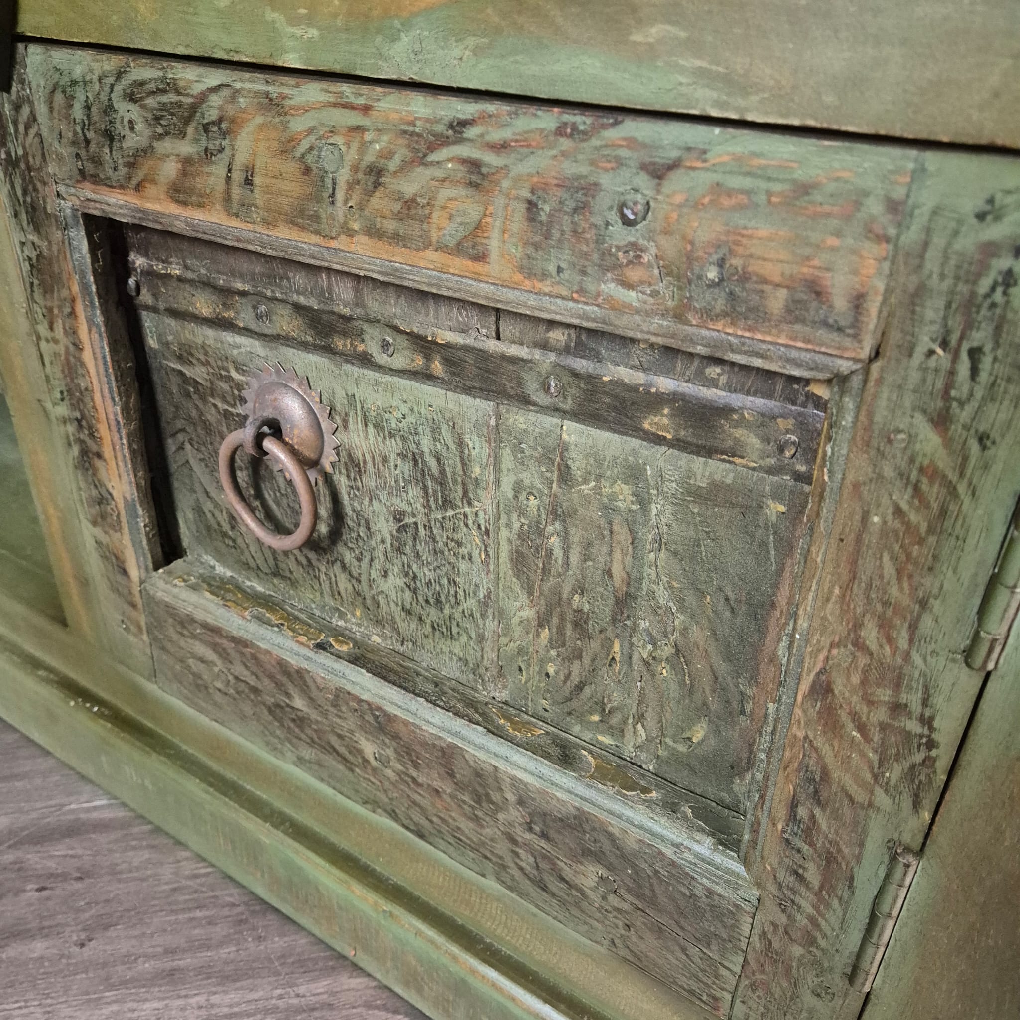 Lowboard TV-Meubel Teak 1,80 m - Afbeelding 7