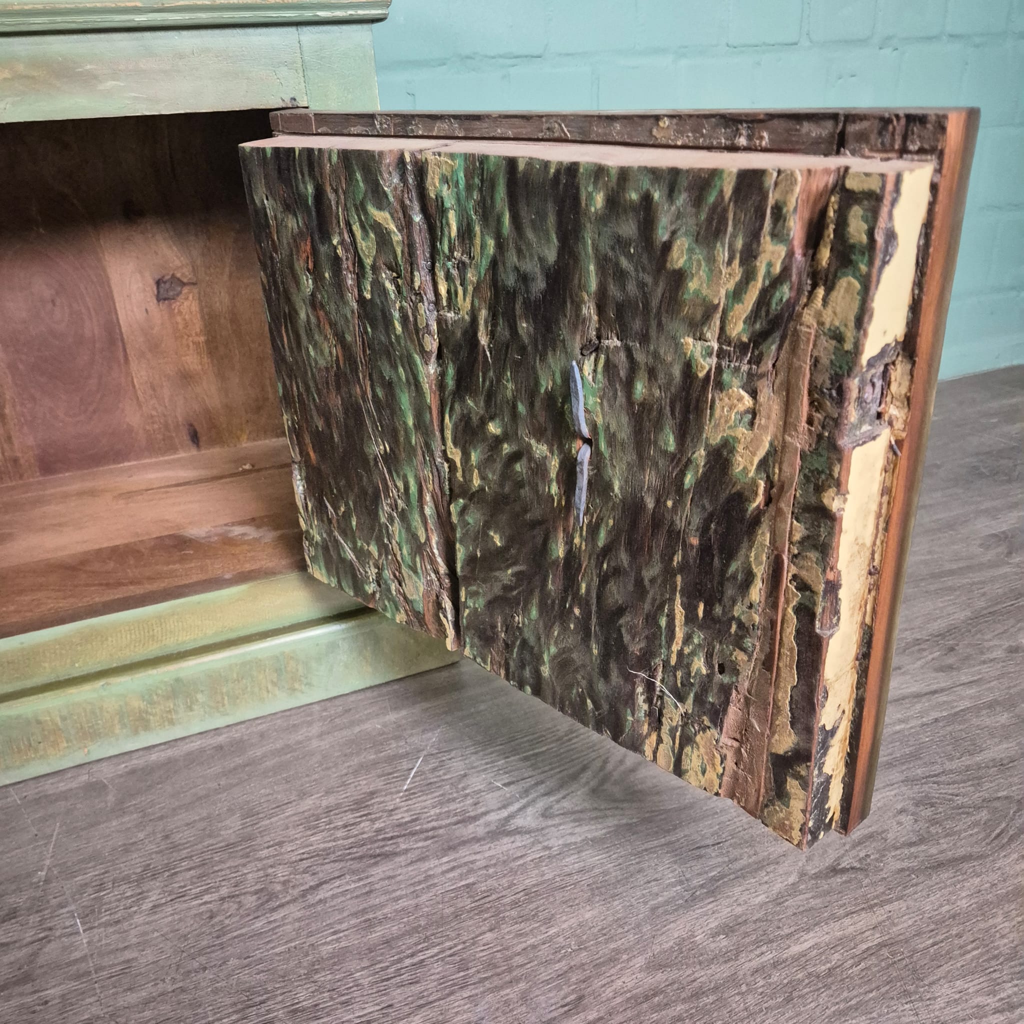 Lowboard TV-Meubel Teak 1,80 m - Afbeelding 11