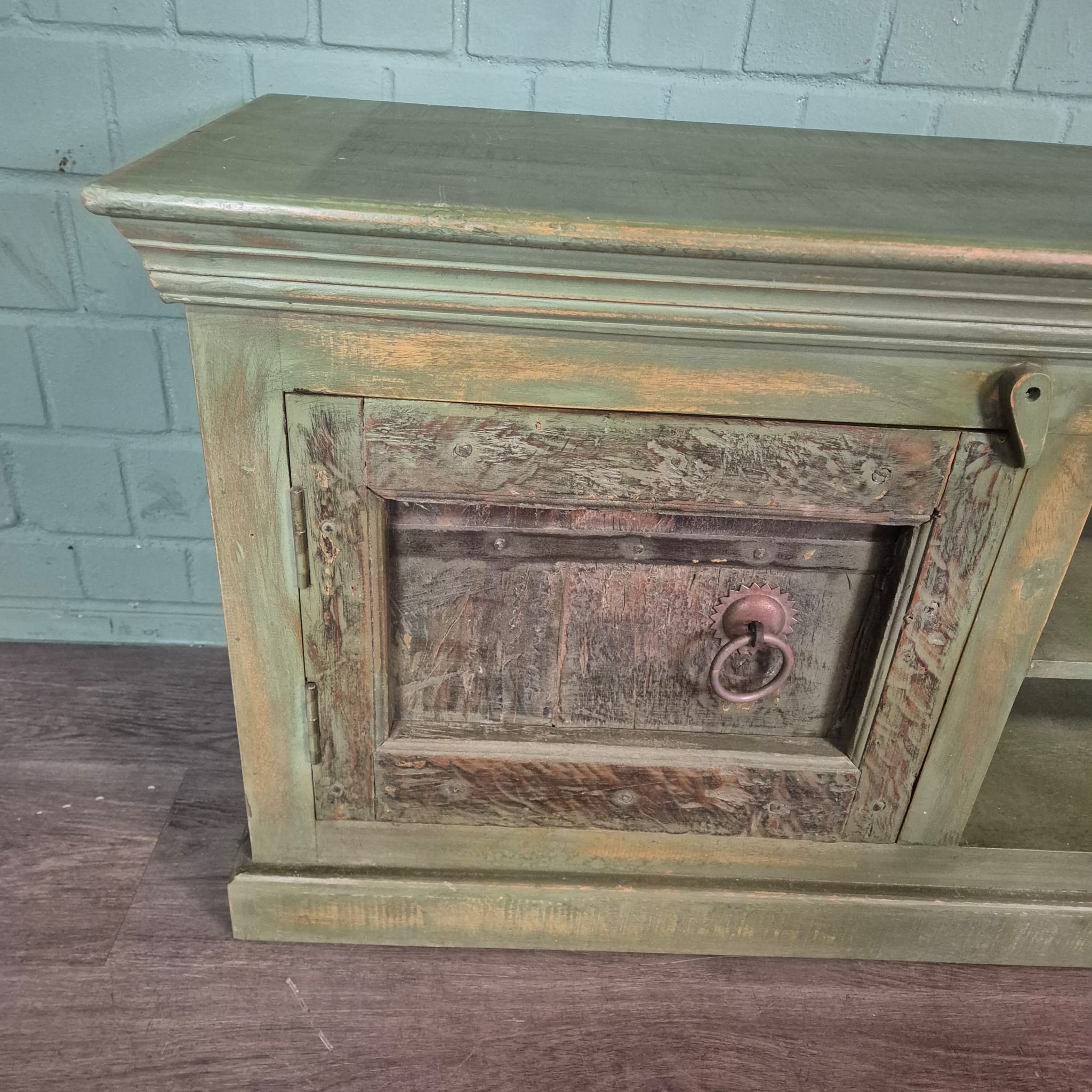 Lowboard TV-Meubel Teak 1,80 m - Afbeelding 6