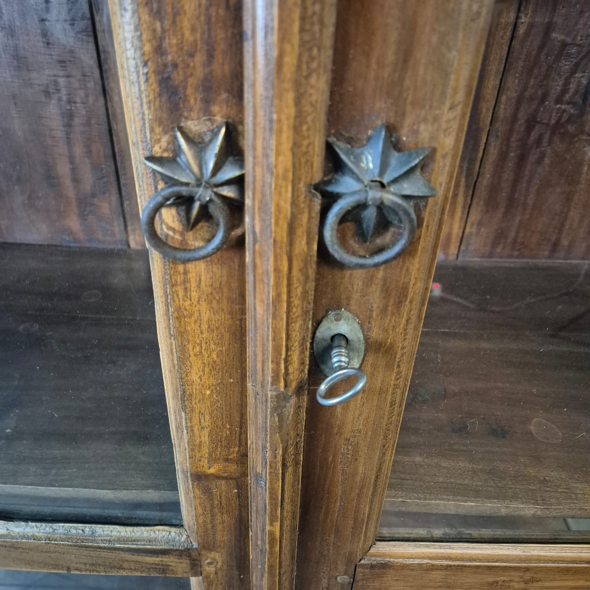 Vitrinekast Teak 0,80 m - Afbeelding 7