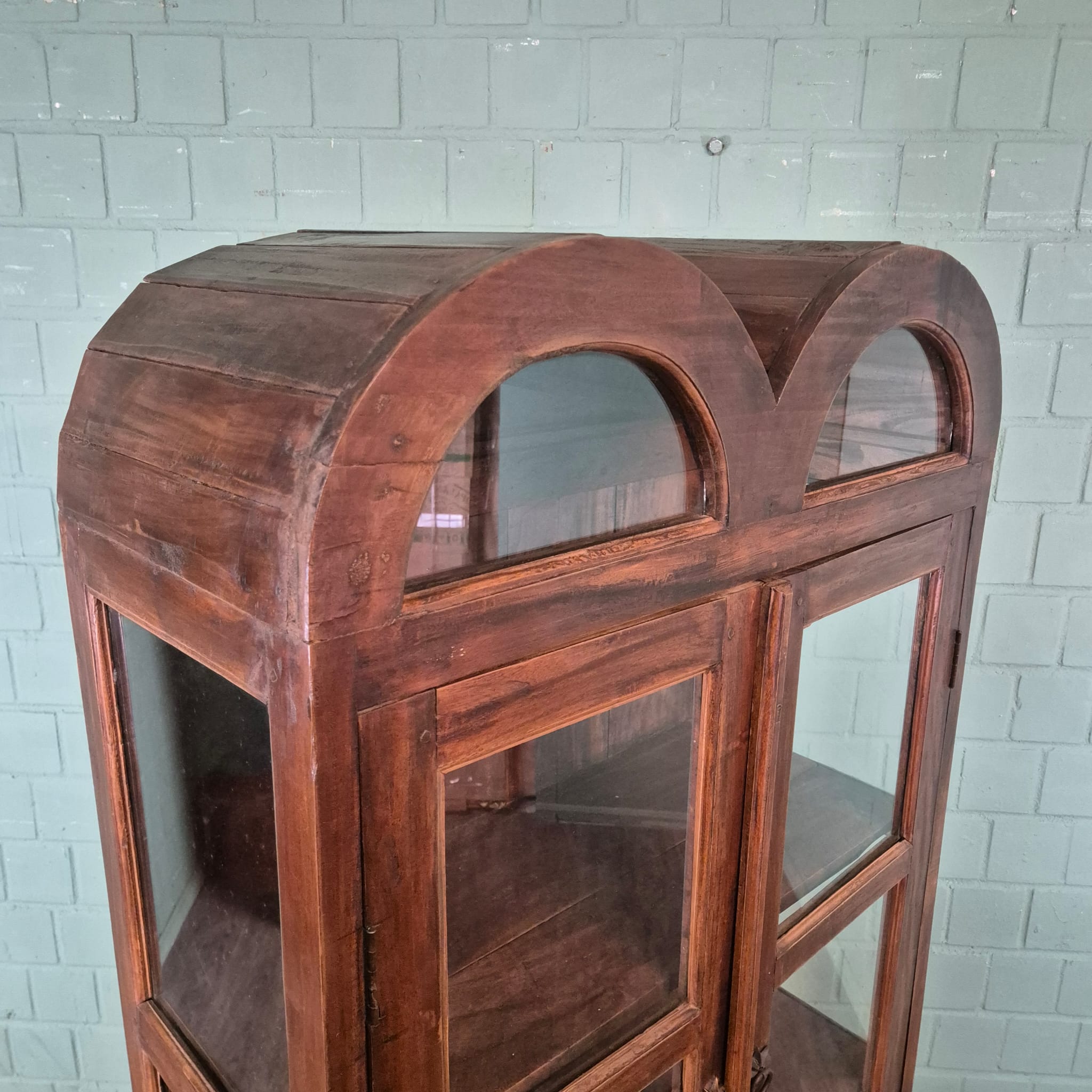 Vitrinekast Teak 0,80 m - Afbeelding 6