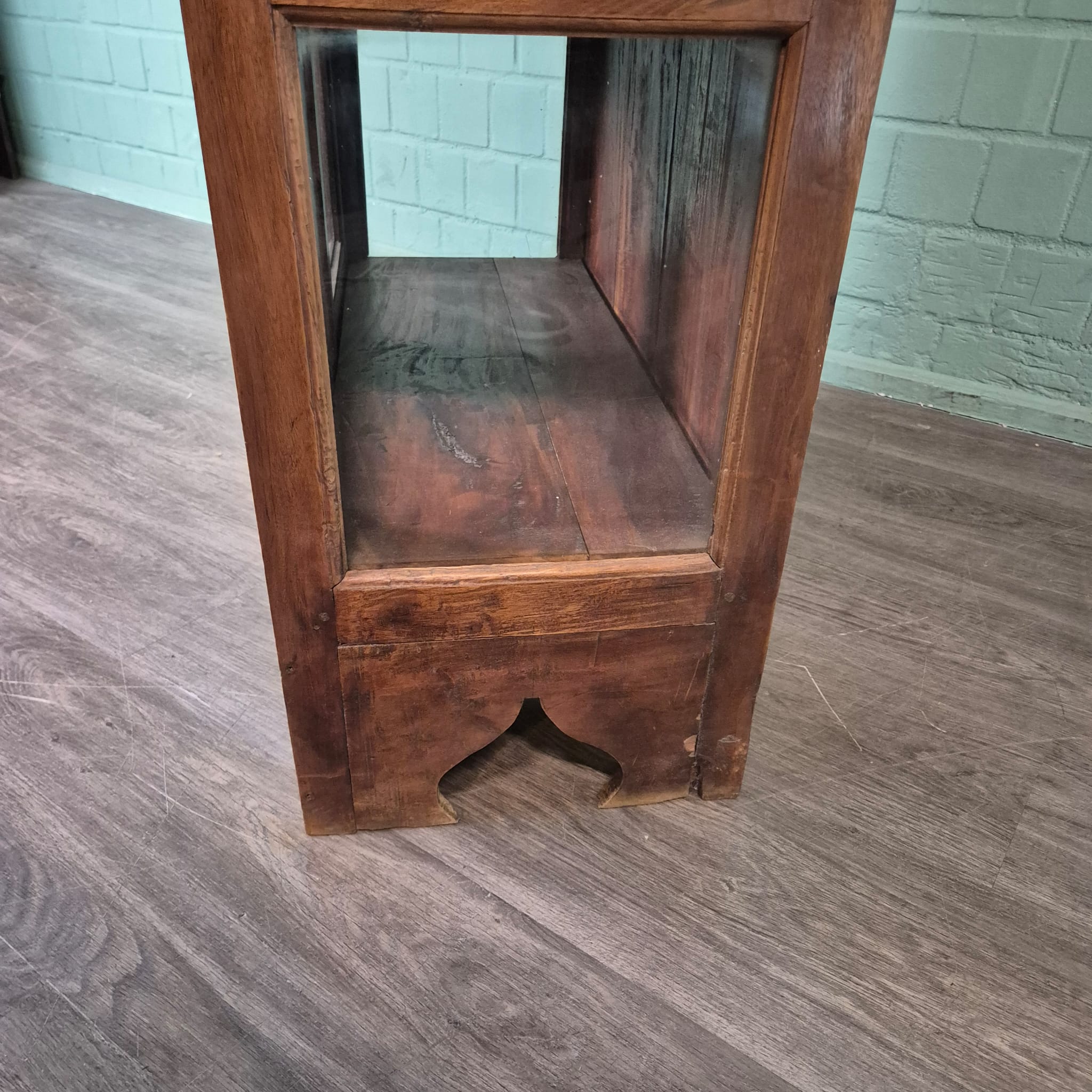 Vitrinekast Teak 0,80 m - Afbeelding 8