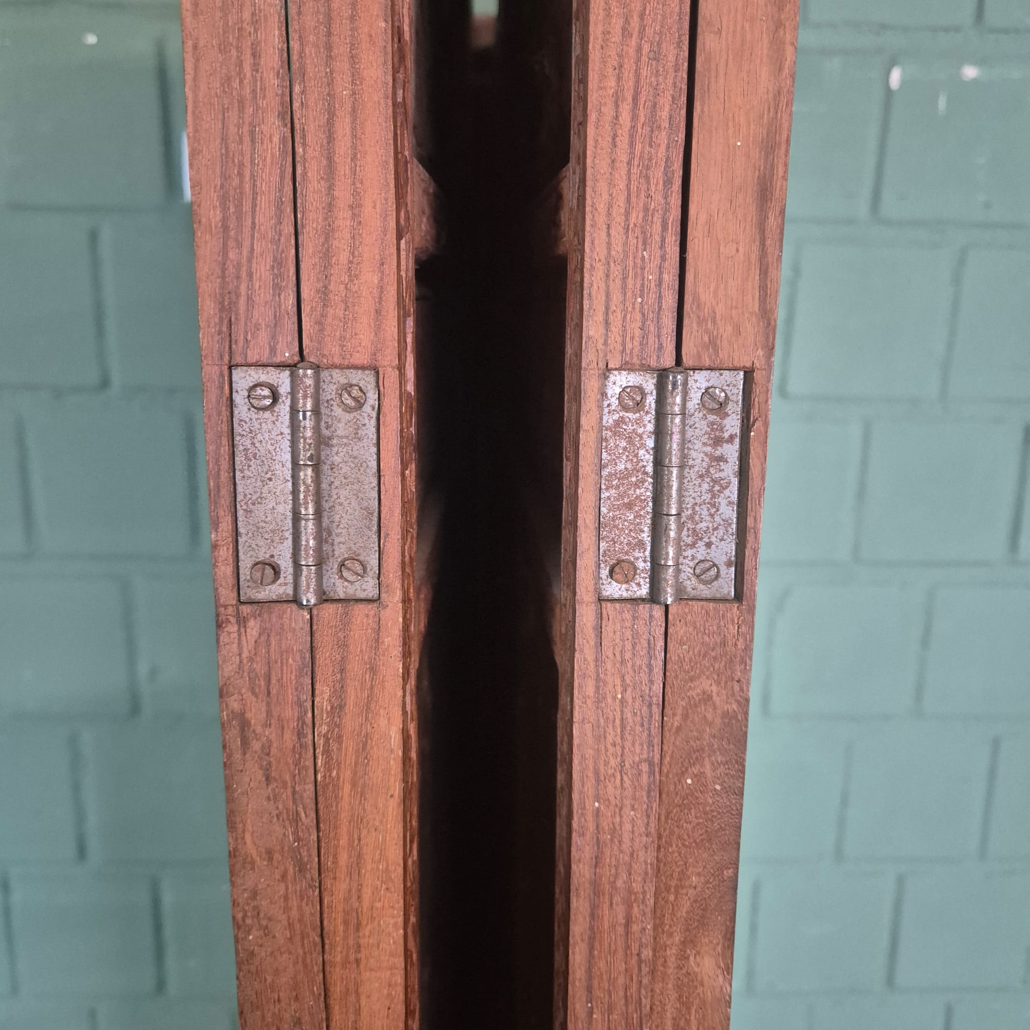 Paravent Kamerscherm Teak 2,00 m x 1,90 m - Afbeelding 17