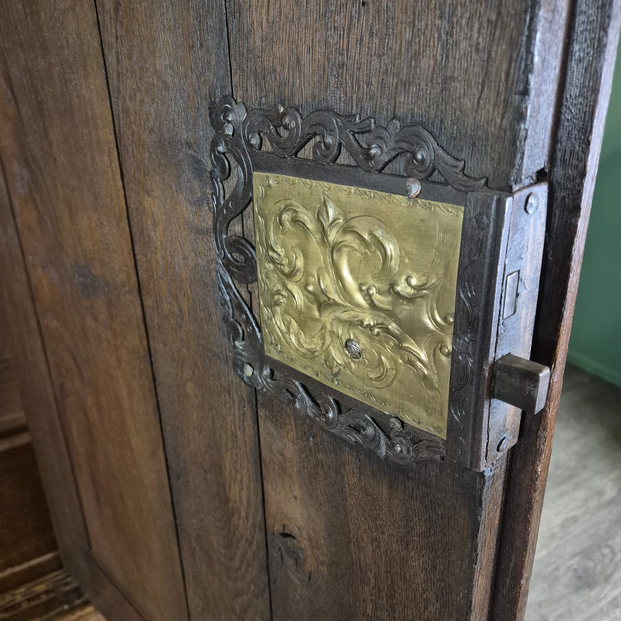 Kast Kledingkast Barok 1760 Eiken - Afbeelding 21