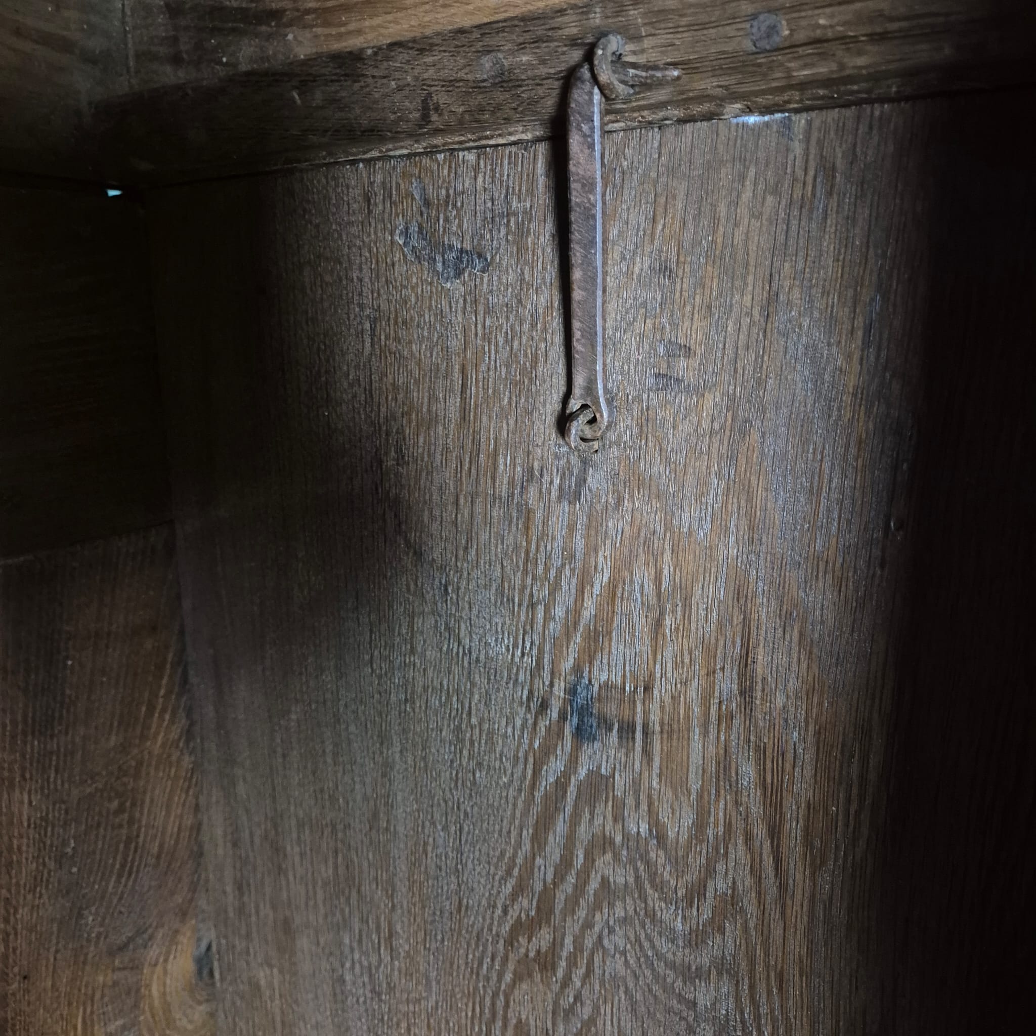 Kast Kledingkast Barok 1760 Eiken - Afbeelding 17