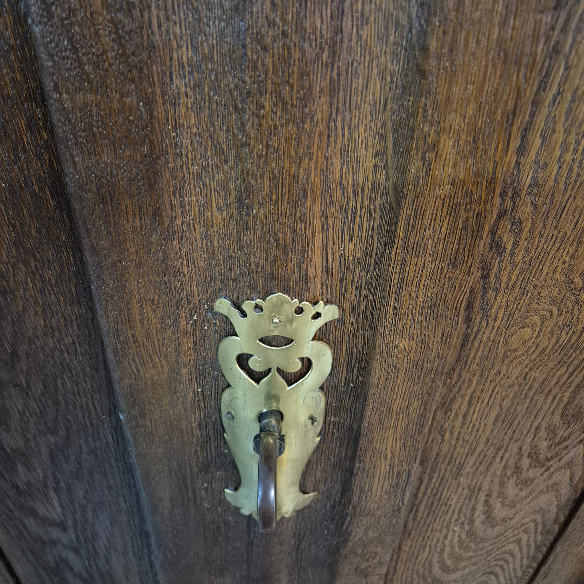 Kast Kledingkast Barok 1760 Eiken - Afbeelding 15