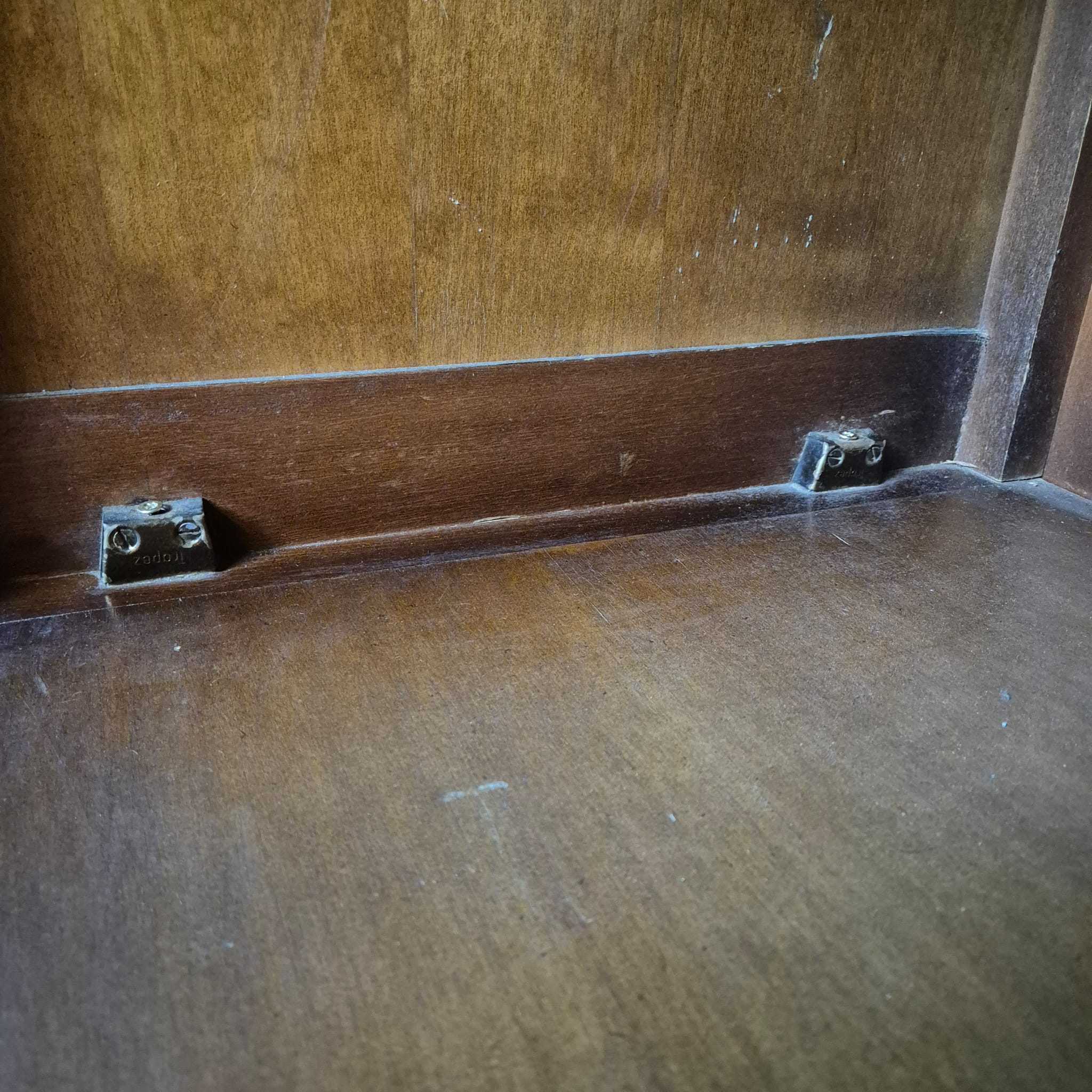 Kast Kledingkast Neobarok Mahonie - Afbeelding 20