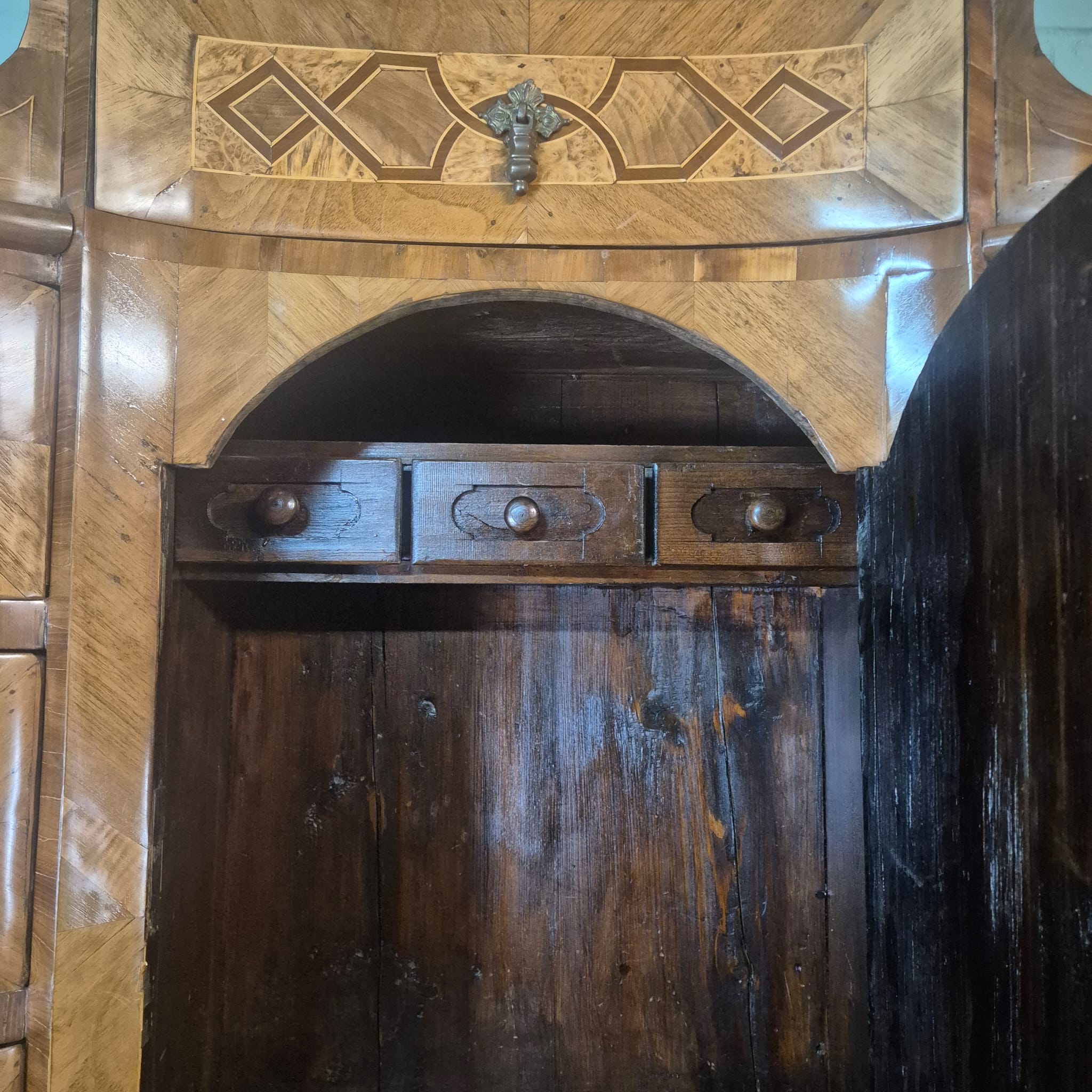 Tabernakel Secretaire Tabernakelsecretaire Barok 1771 Noten - Afbeelding 18