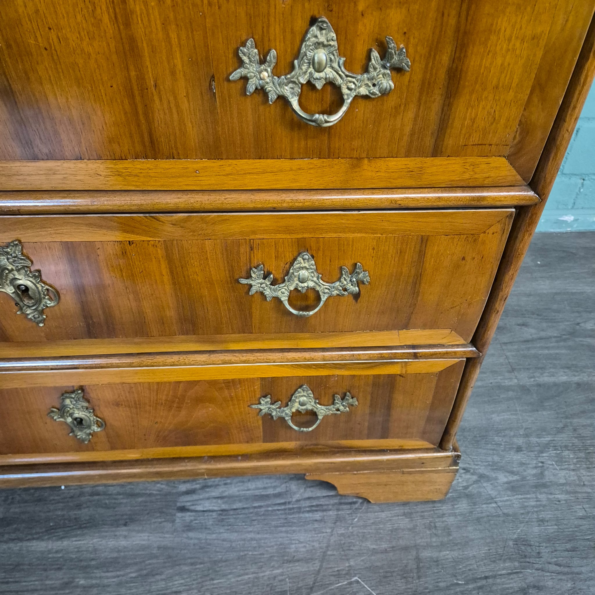 Secretaire Barok 1790 Noten - Afbeelding 7