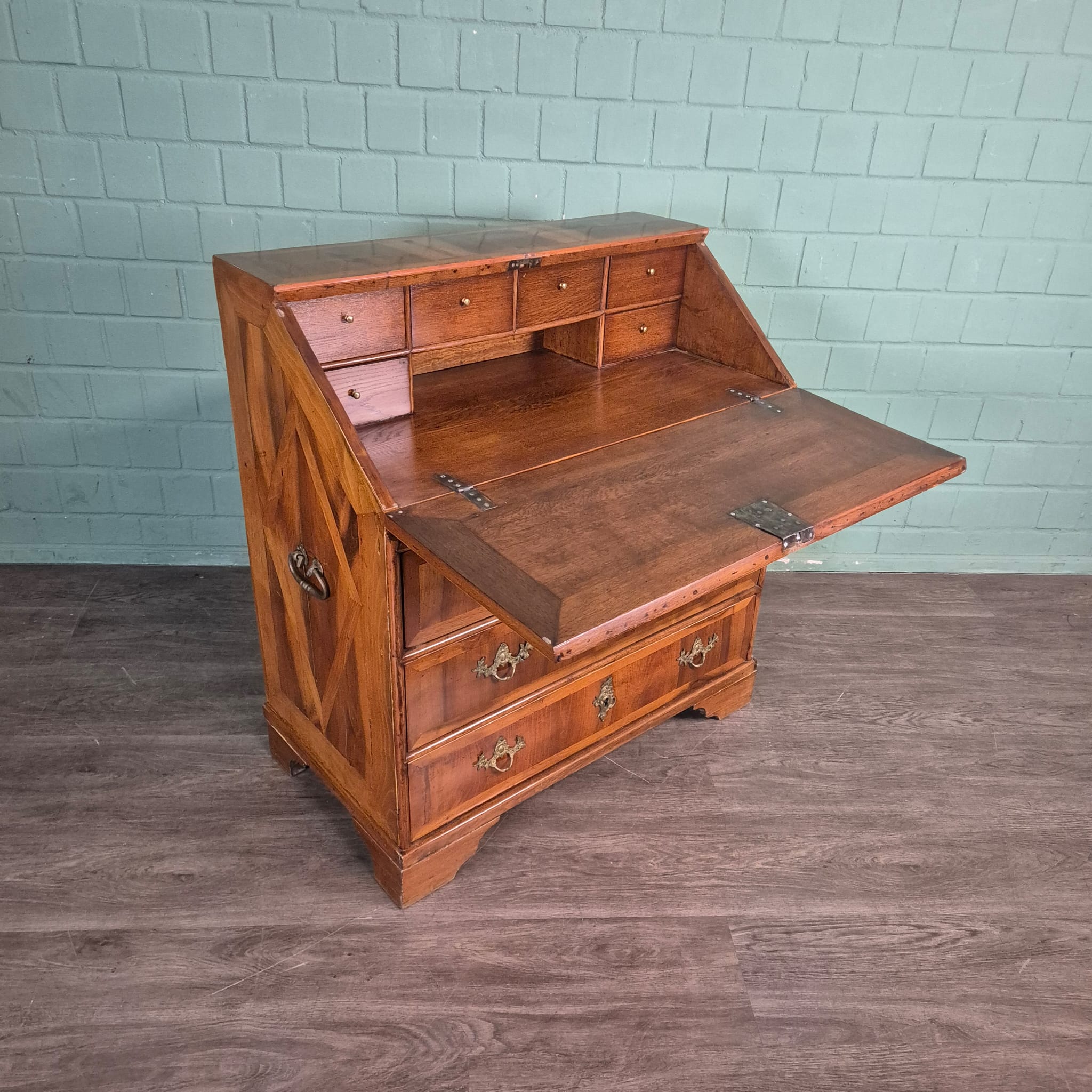 Secretaire Barok 1790 Noten - Afbeelding 10