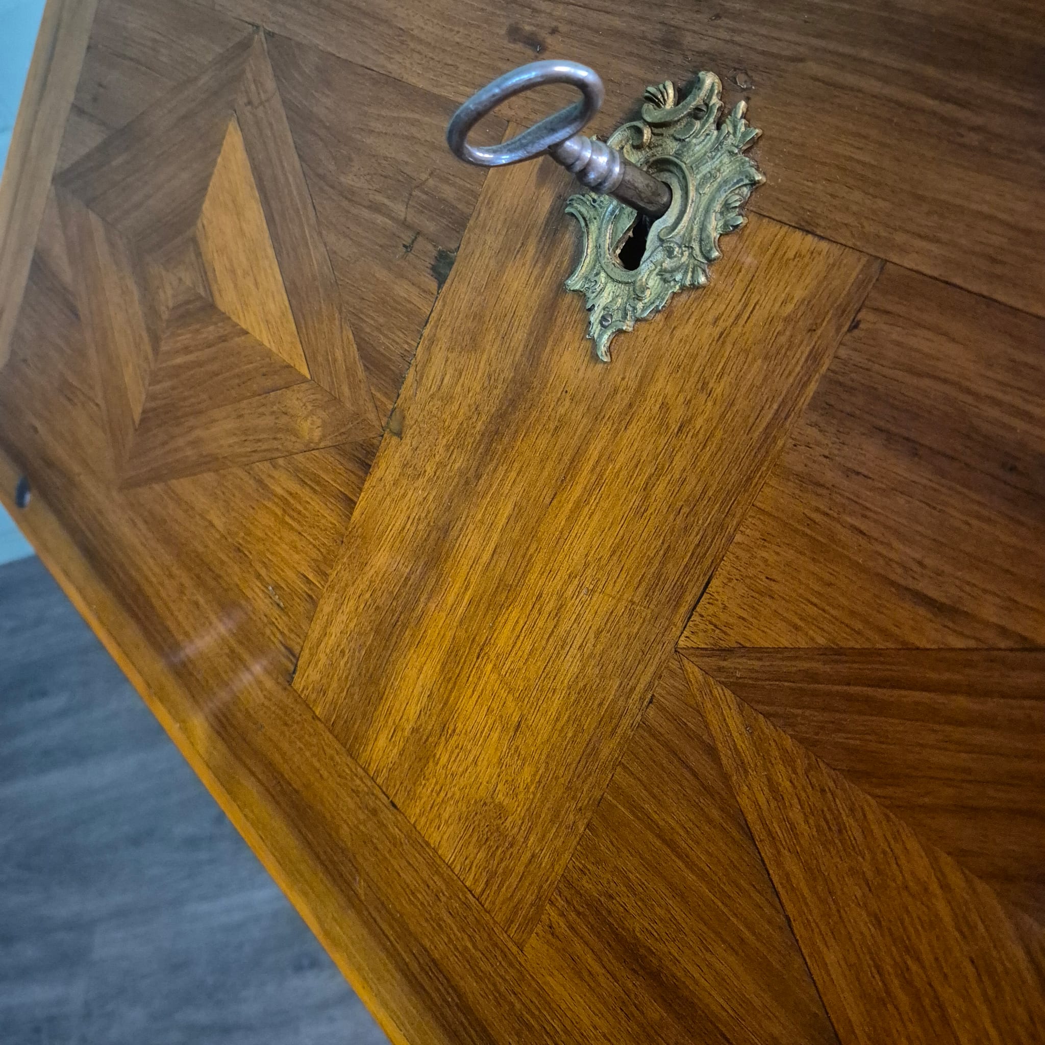 Secretaire Barok 1790 Noten - Afbeelding 9