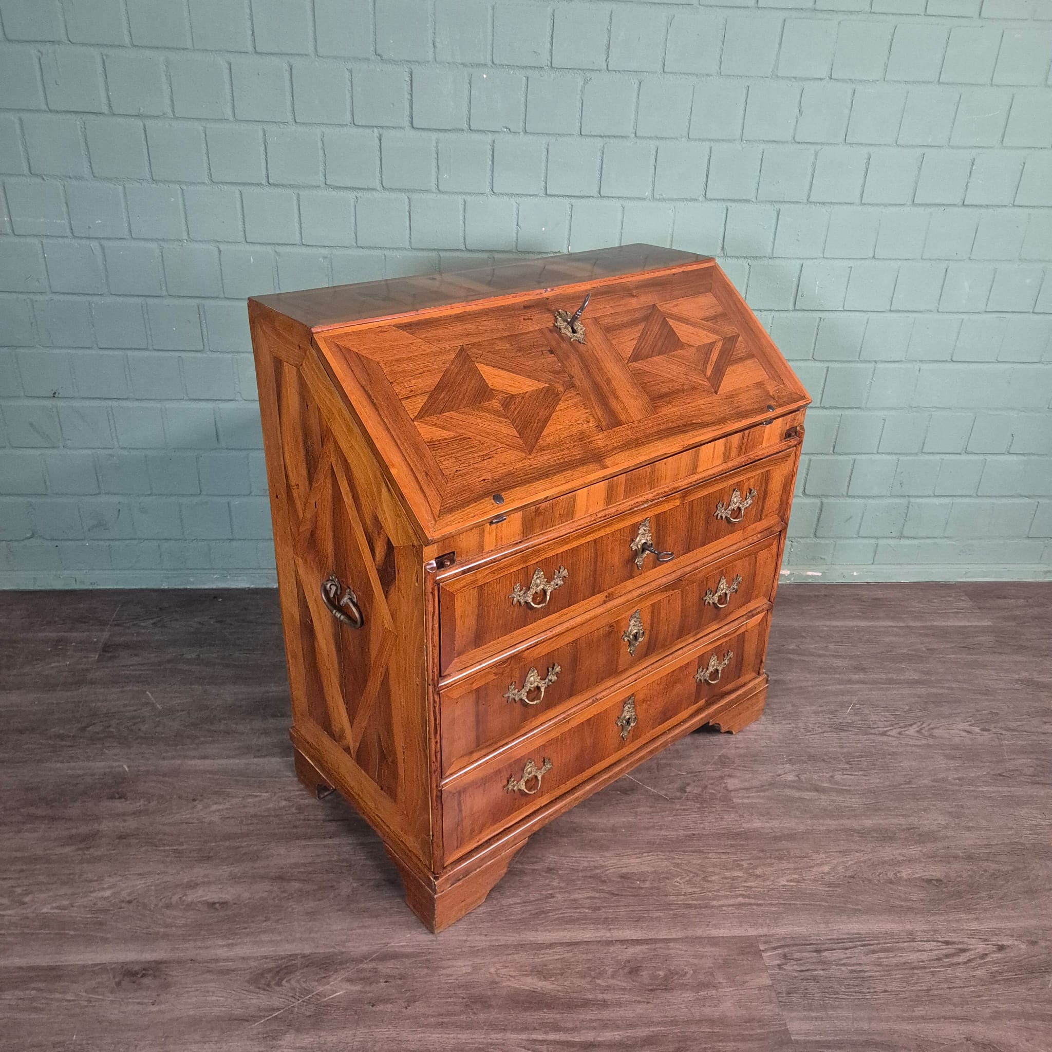 Secretaire Barok 1790 Noten - Afbeelding 4