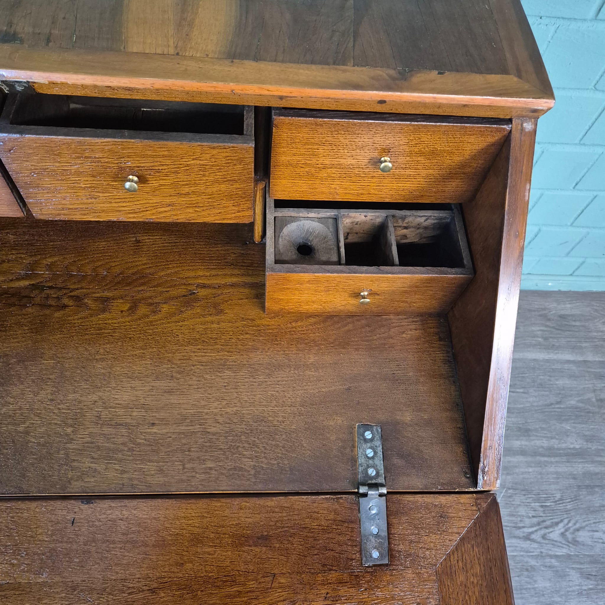 Secretaire Barok 1790 Noten - Afbeelding 14